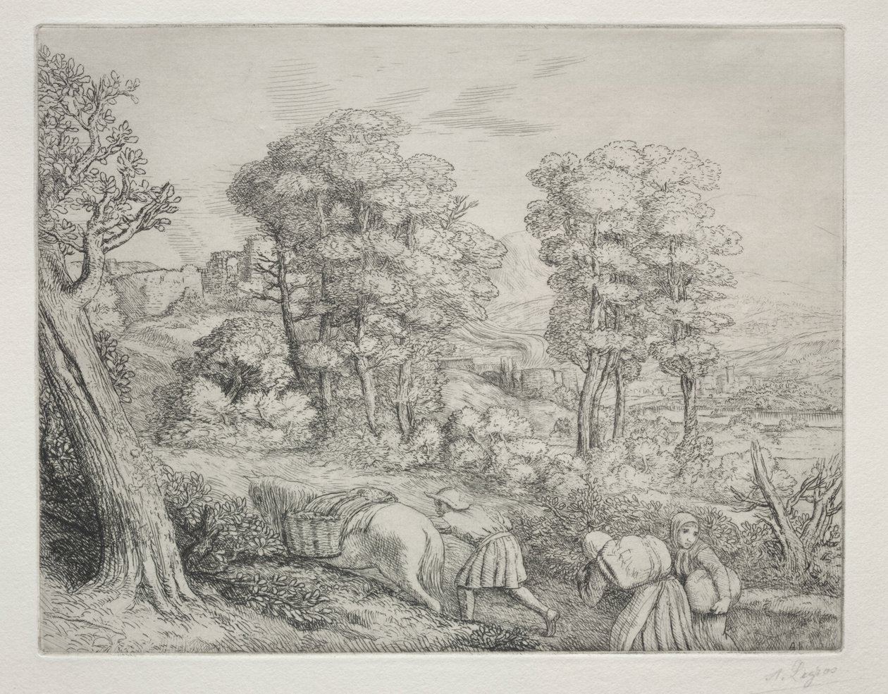 Il ritorno alla fattoria (Le Retour à la Ferme) da Alphonse Legros