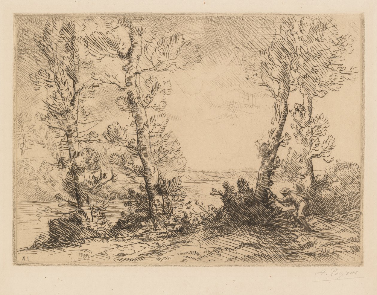 Il pescatore di salmoni da Alphonse Legros