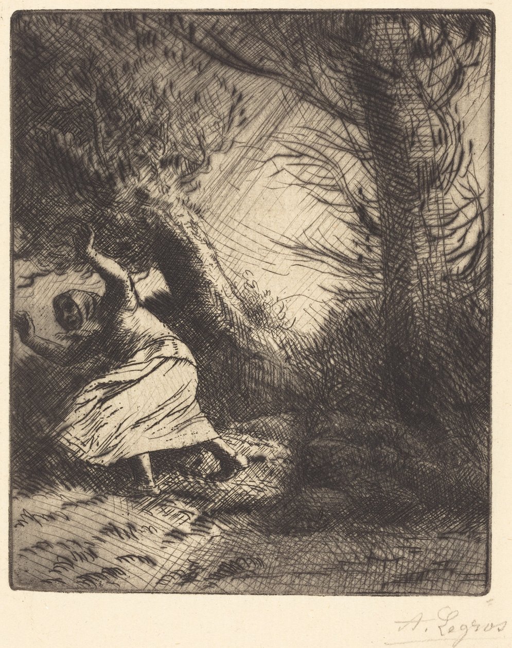 Tuono (Un colpo di fulmine) da Alphonse Legros