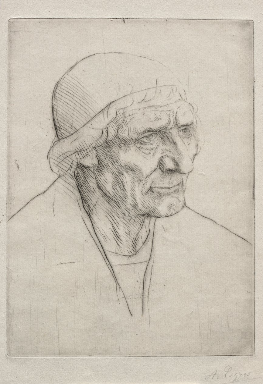 Testa di Benedizione da Alphonse Legros