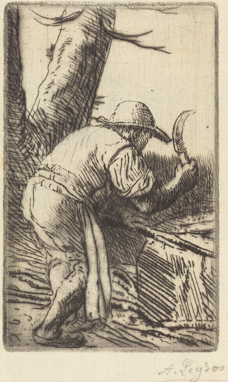 Tagliatore di rami da Alphonse Legros