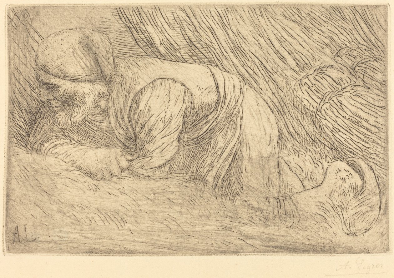 Il raccoglitore di rami da Alphonse Legros