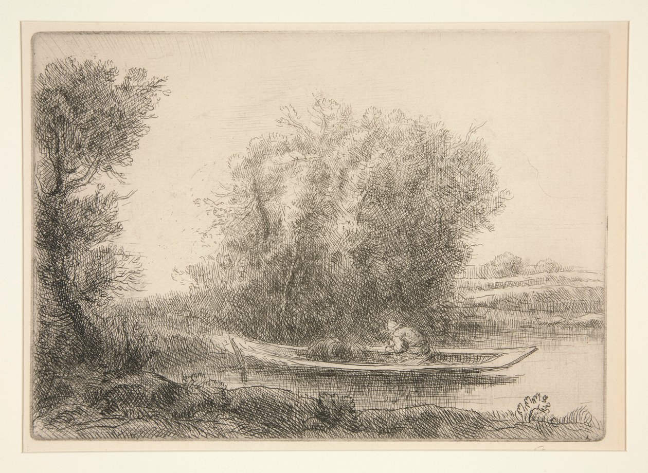 Un Angolo di Fiume da Alphonse Legros