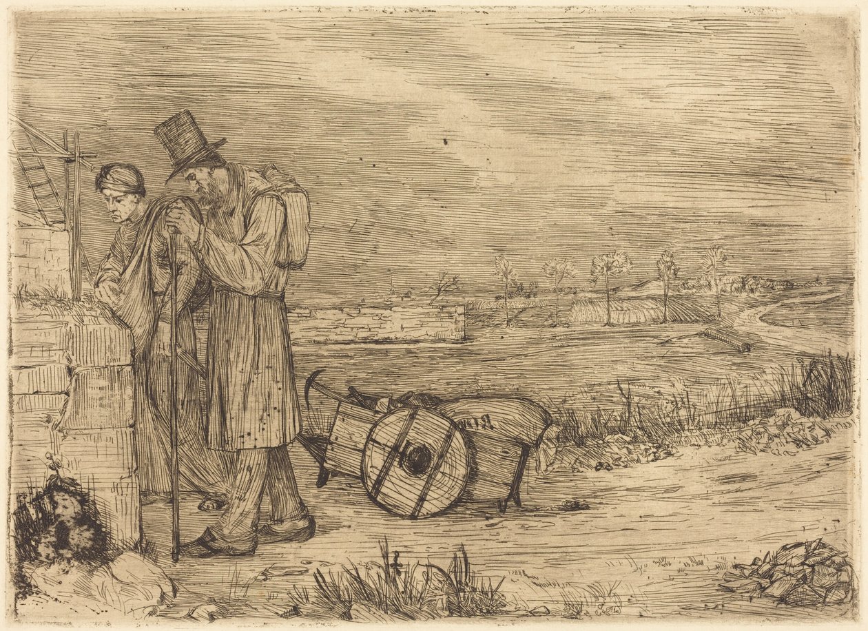 Vagabondi di Montrouge da Alphonse Legros