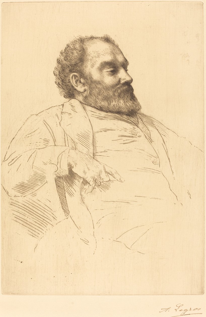 Val Prinsep, R.A. da Alphonse Legros