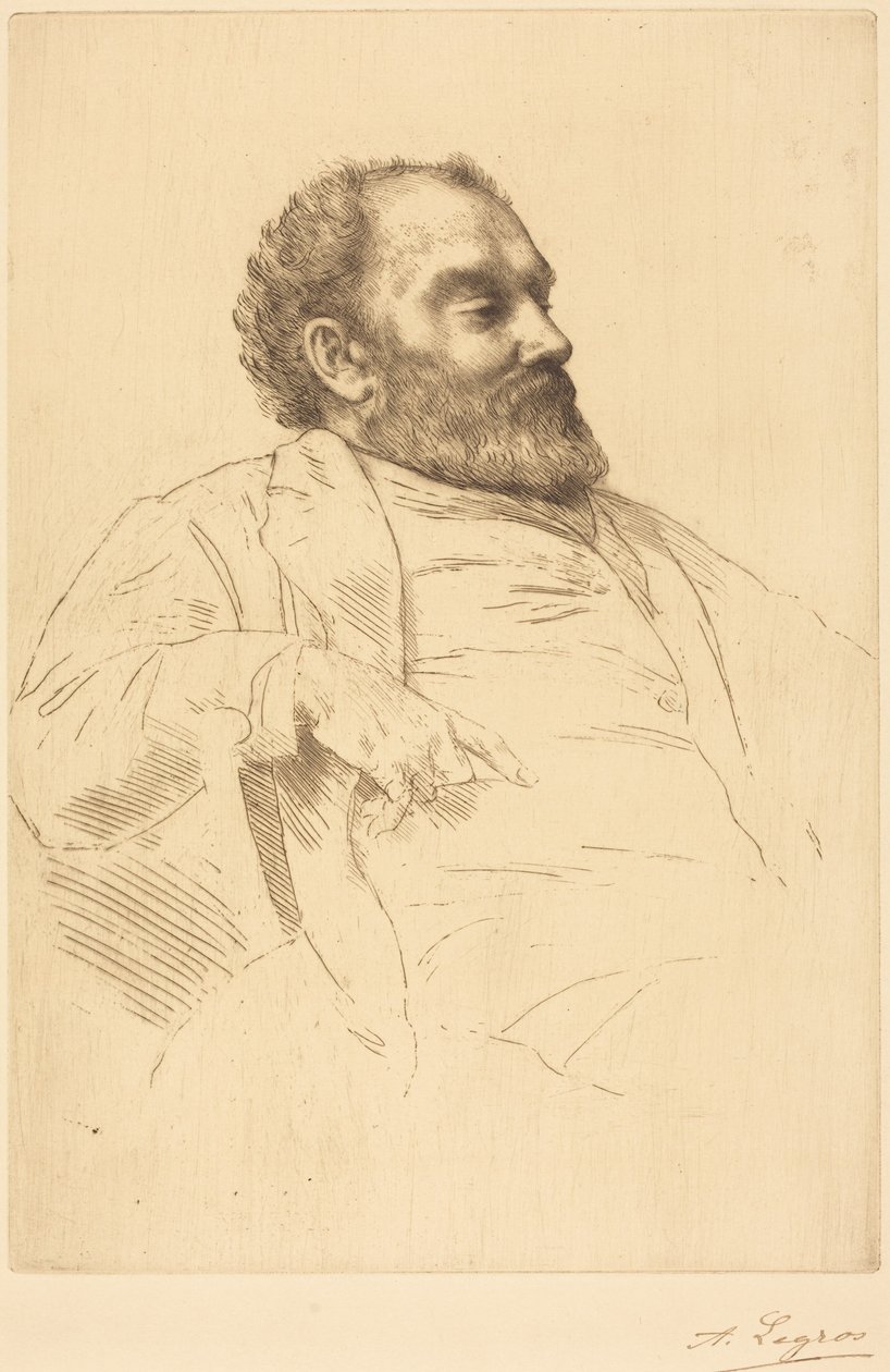 Val Prinsep, R.A. da Alphonse Legros