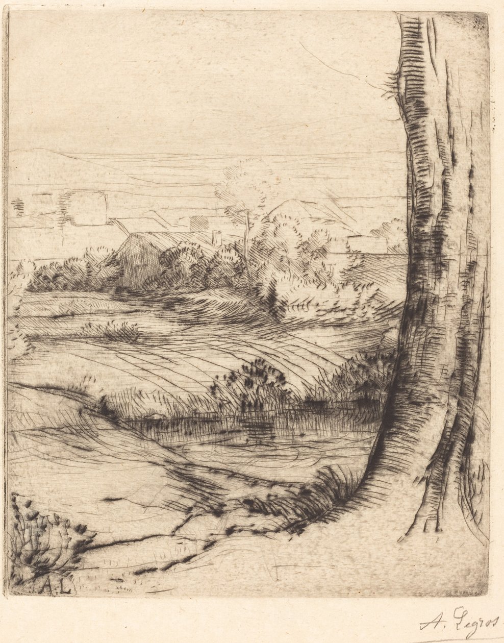 Vista delle Canne da Alphonse Legros