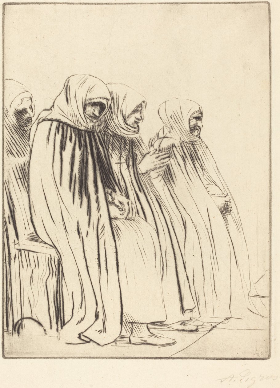 Donne di Bruxelles da Alphonse Legros
