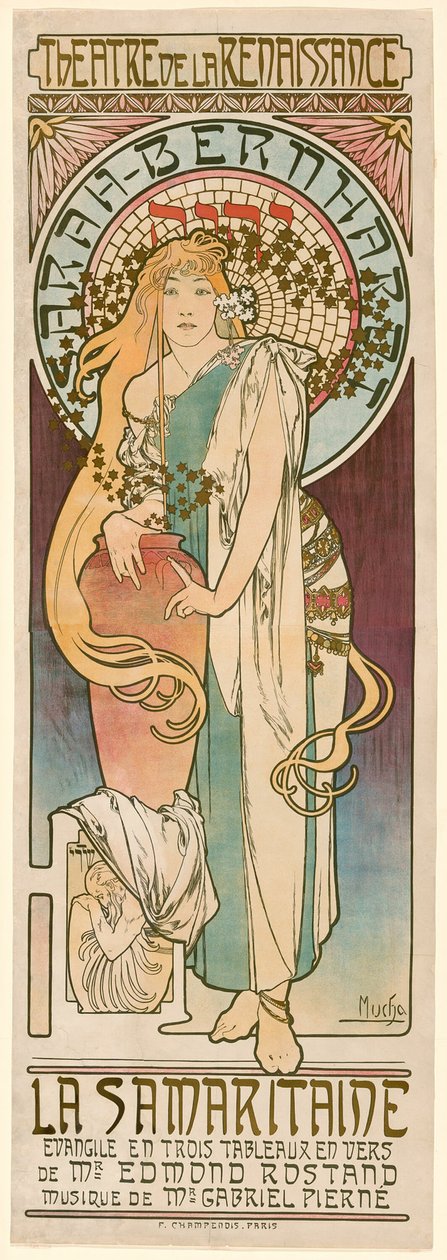 La Samaritana da Alphonse Marie Mucha