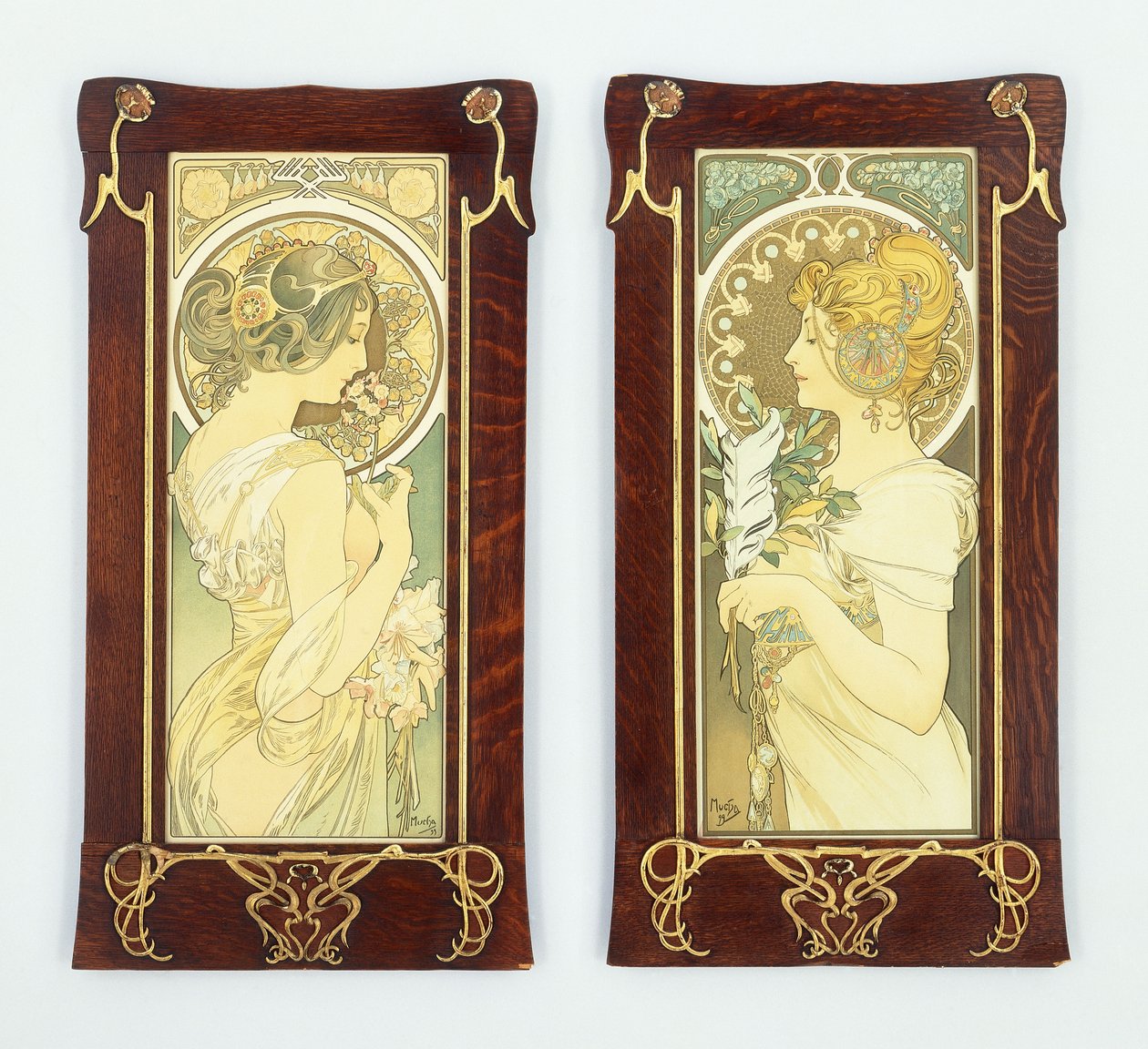 La Primula e la Penna da Alphonse Mucha