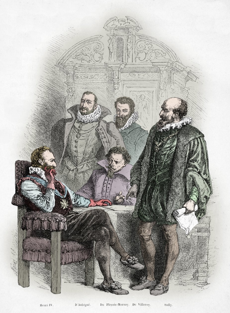 Enrico 4 e i suoi ministri, Teodoro Agrippa d