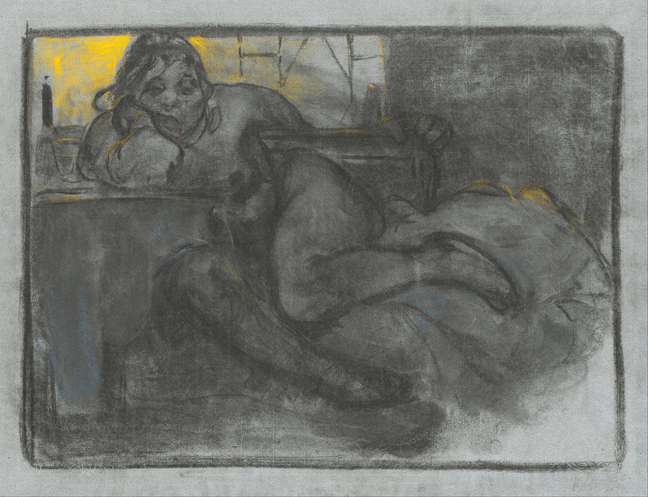 Assenzio (Studio di una donna) da Alphonse Mucha