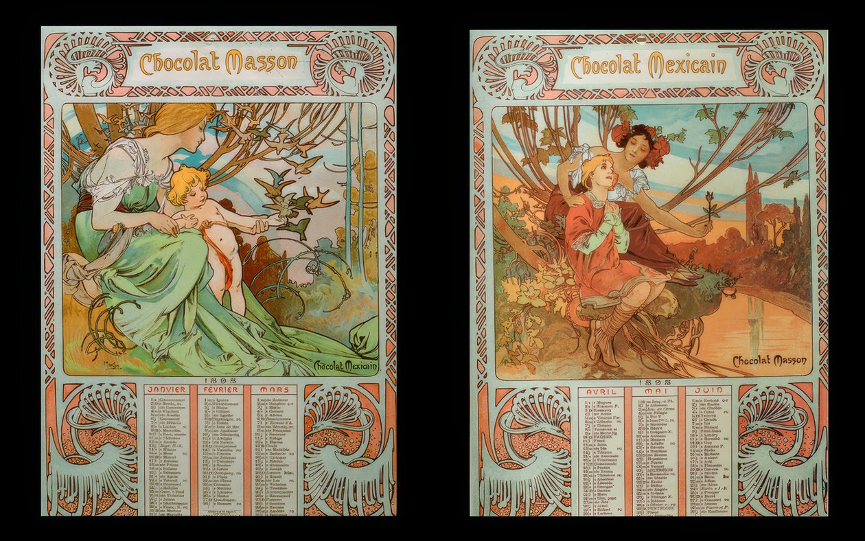Chocolat Masson da Alphonse Mucha