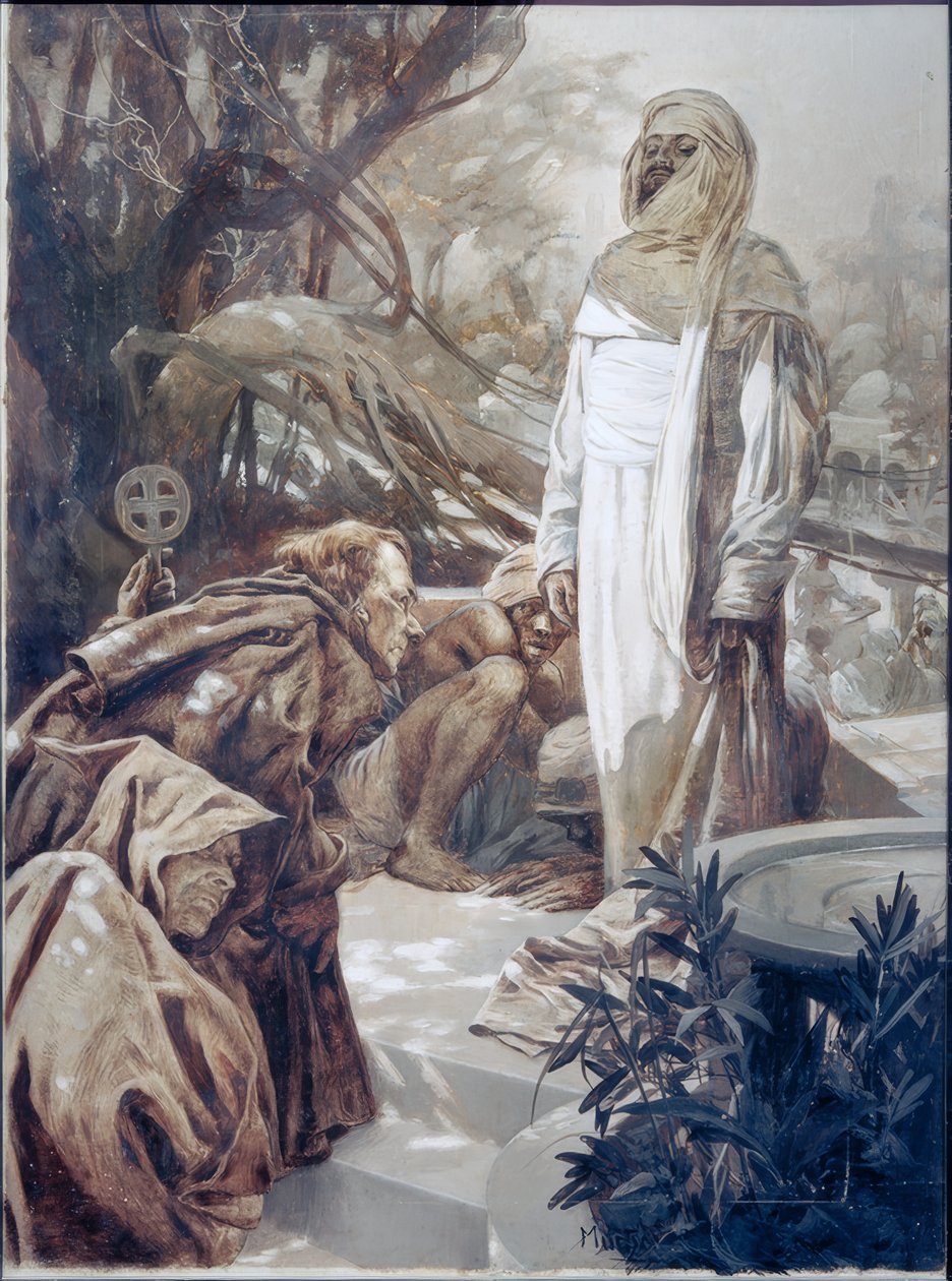 Storia della Spagna, illustrazione da Alphonse Mucha