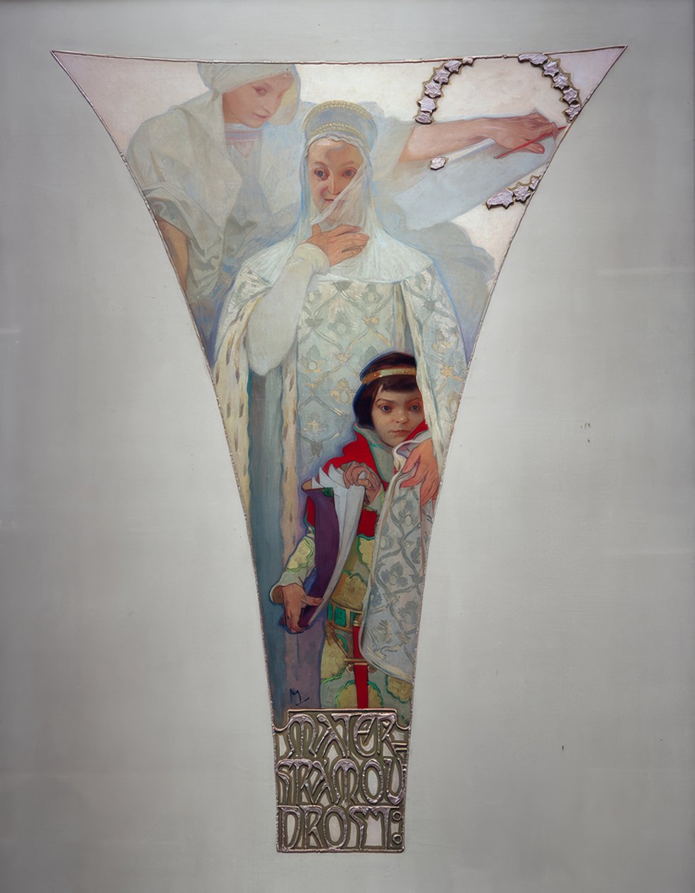 Saggezza materna – Eliska Premyslovna da Alphonse Mucha