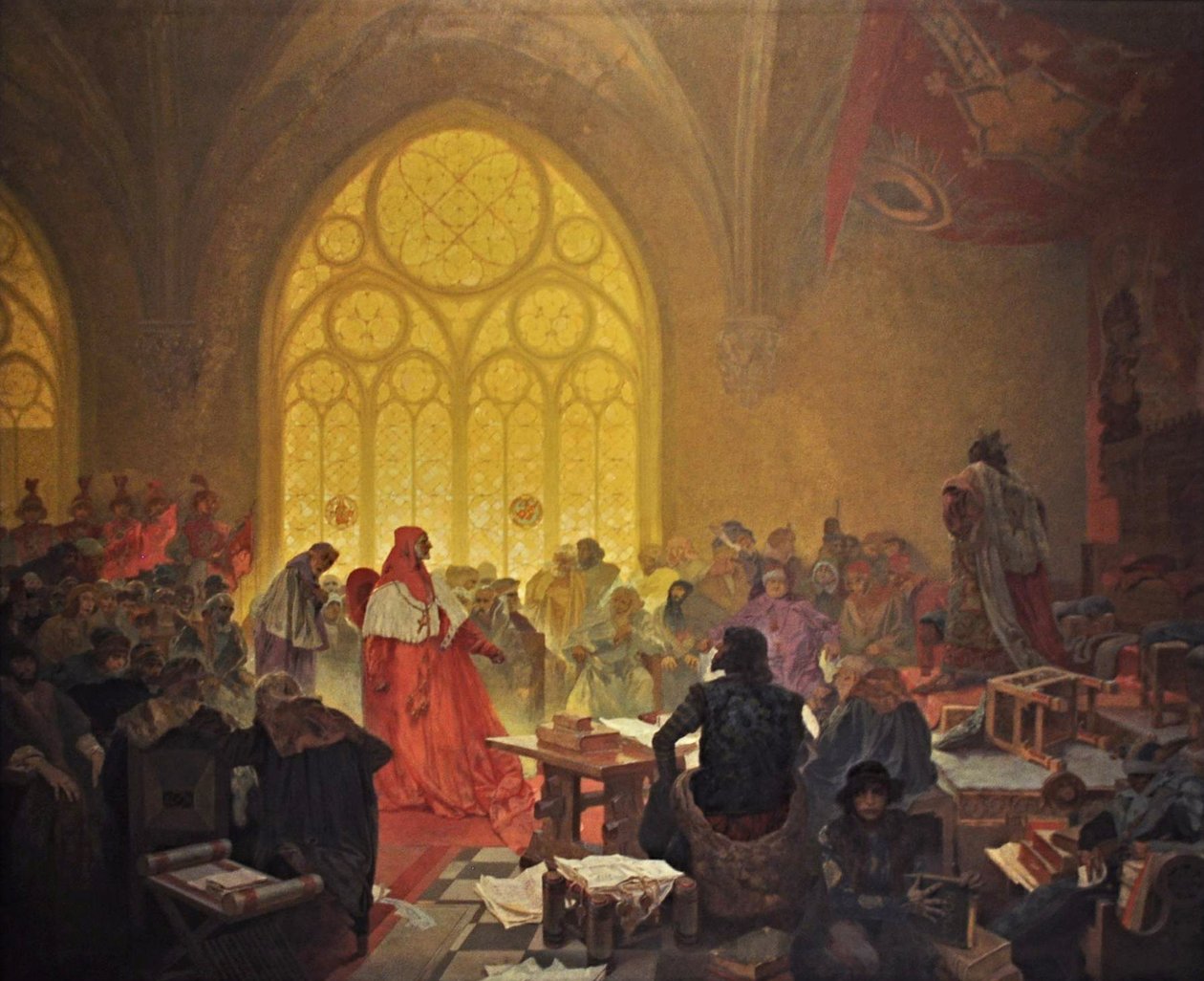 Il re ussita Giorgio di Podebrady, ciclo L