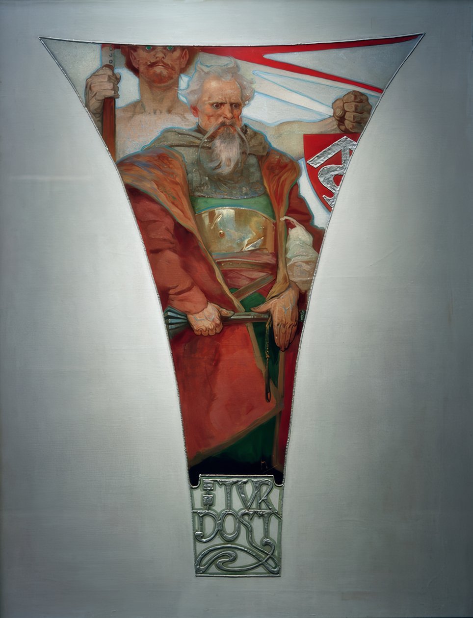 Inflessibilità – Jan Roháč von Dubá da Alphonse Mucha