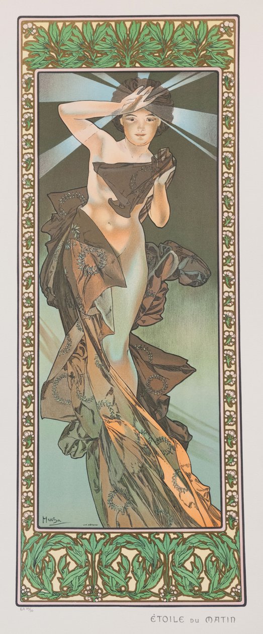 Étoile du Matin, 1902 da Alphonse Mucha