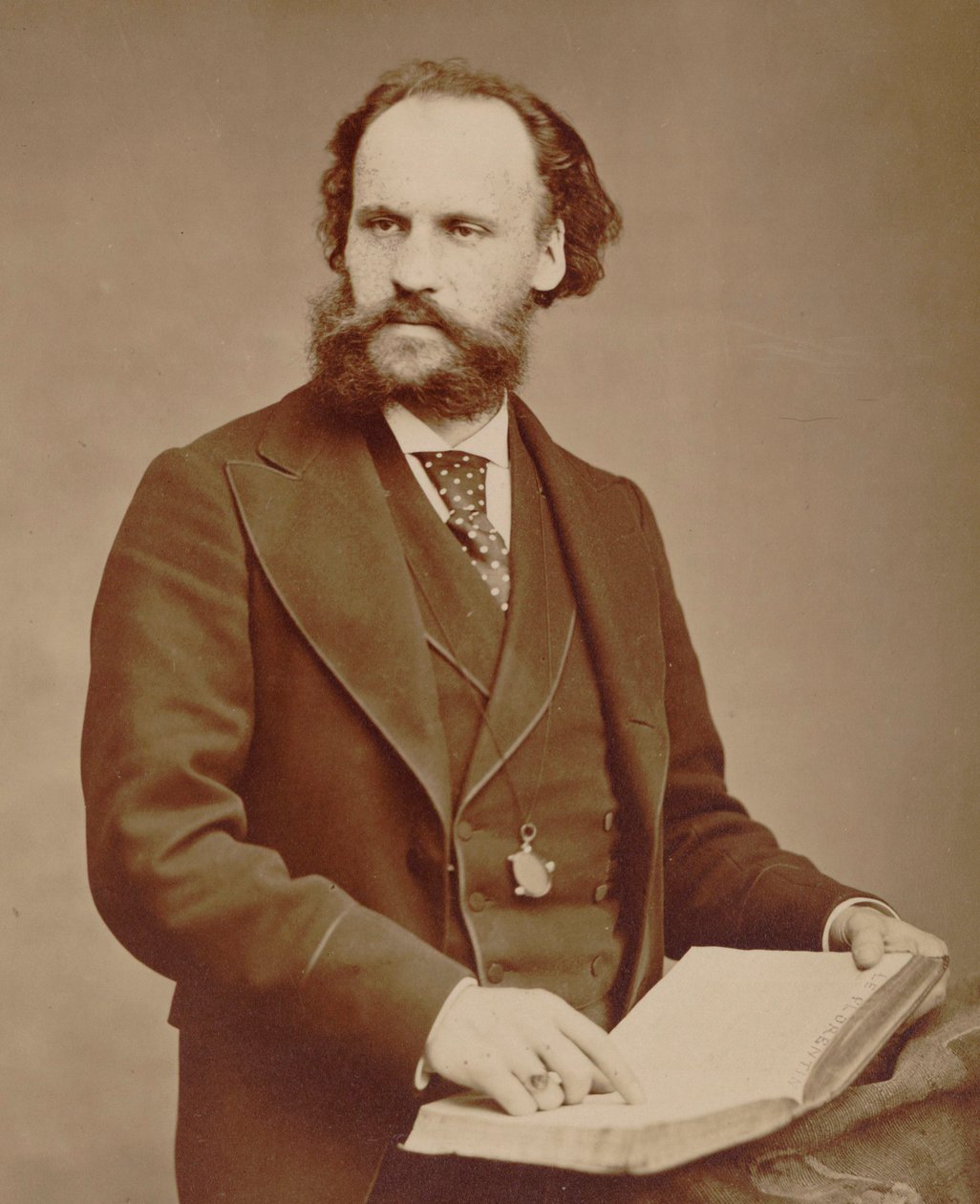 Ritratto del Compositore Charles Lenepveu, 1875 da Alphonse Terpereau