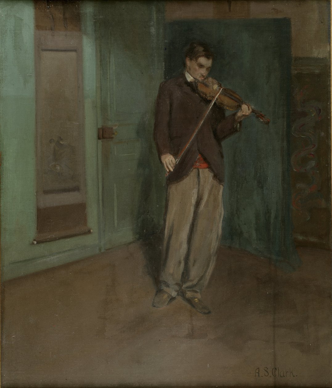 Violinista da Alson Skinner Clark