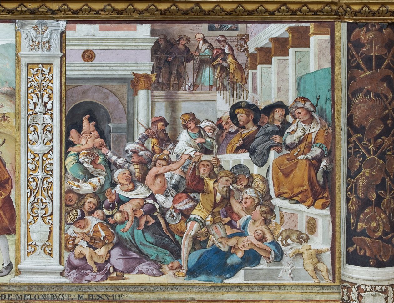 Massacro degli Innocenti da Altobello Melone