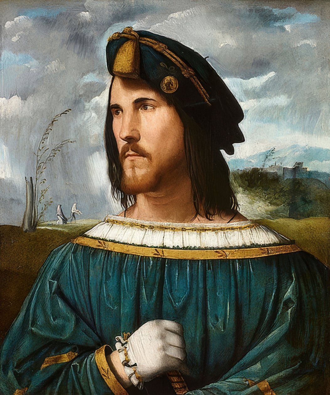 Ritratto di Gentiluomo (detto Cesare Borgia) da Altobello Melone