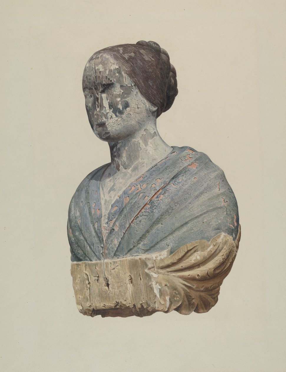 Polena della goletta "Polly" da Alton K. Skillin
