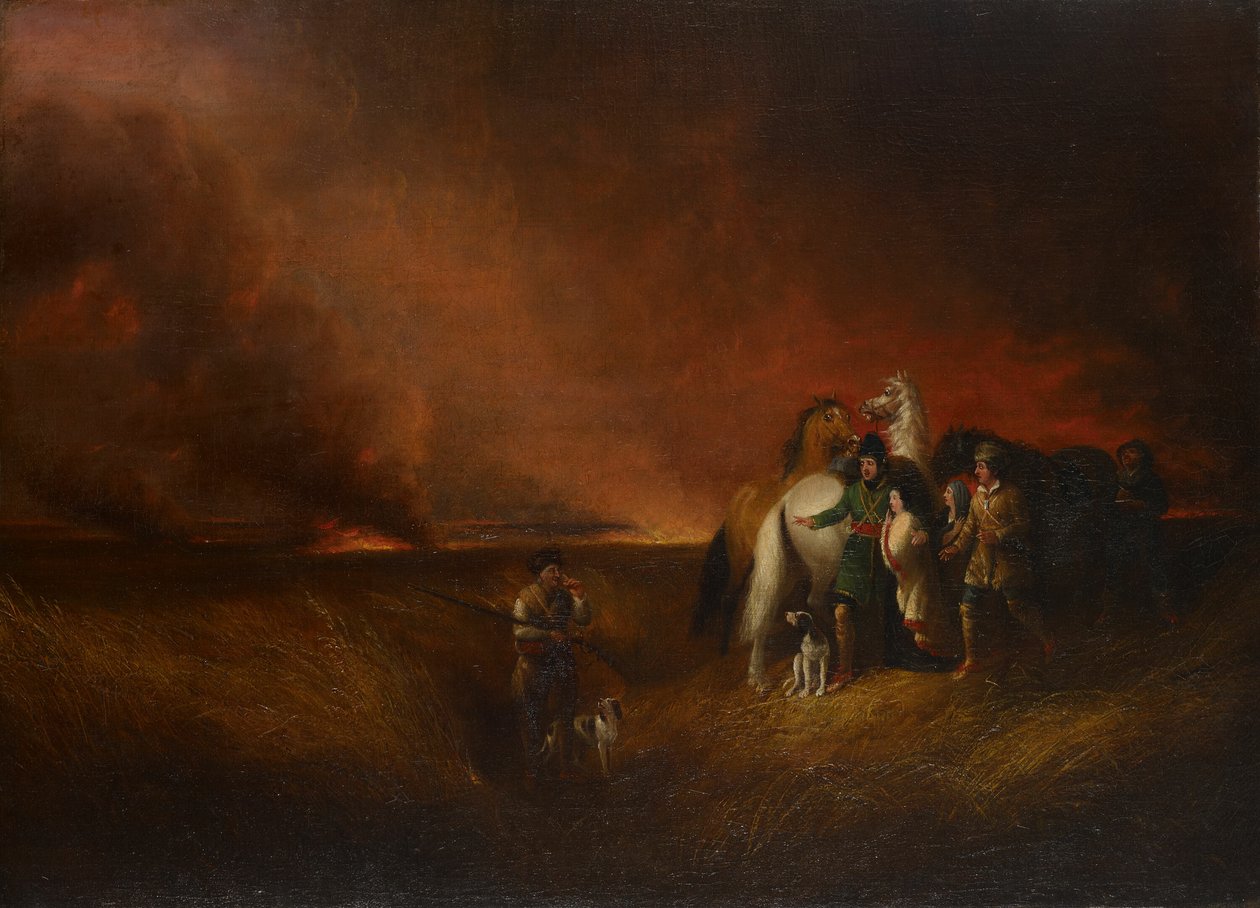 La Prateria in Fiamme da Alvan Fisher