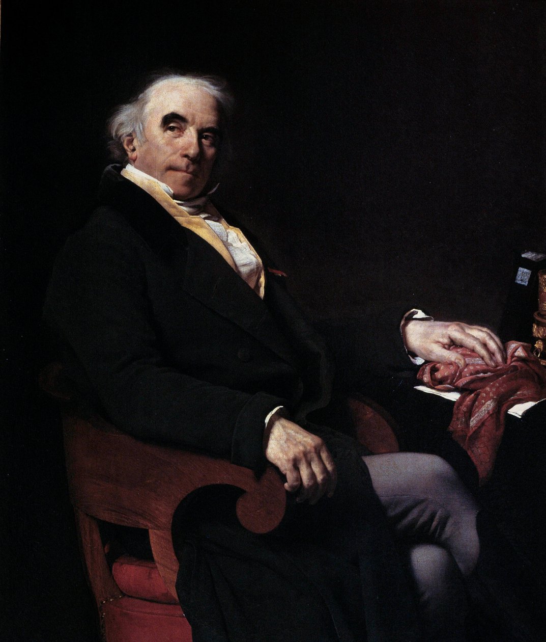 Ritratto del Cavaliere di Nanteuil Lanorville (1754-1834) da Amable Pagnest