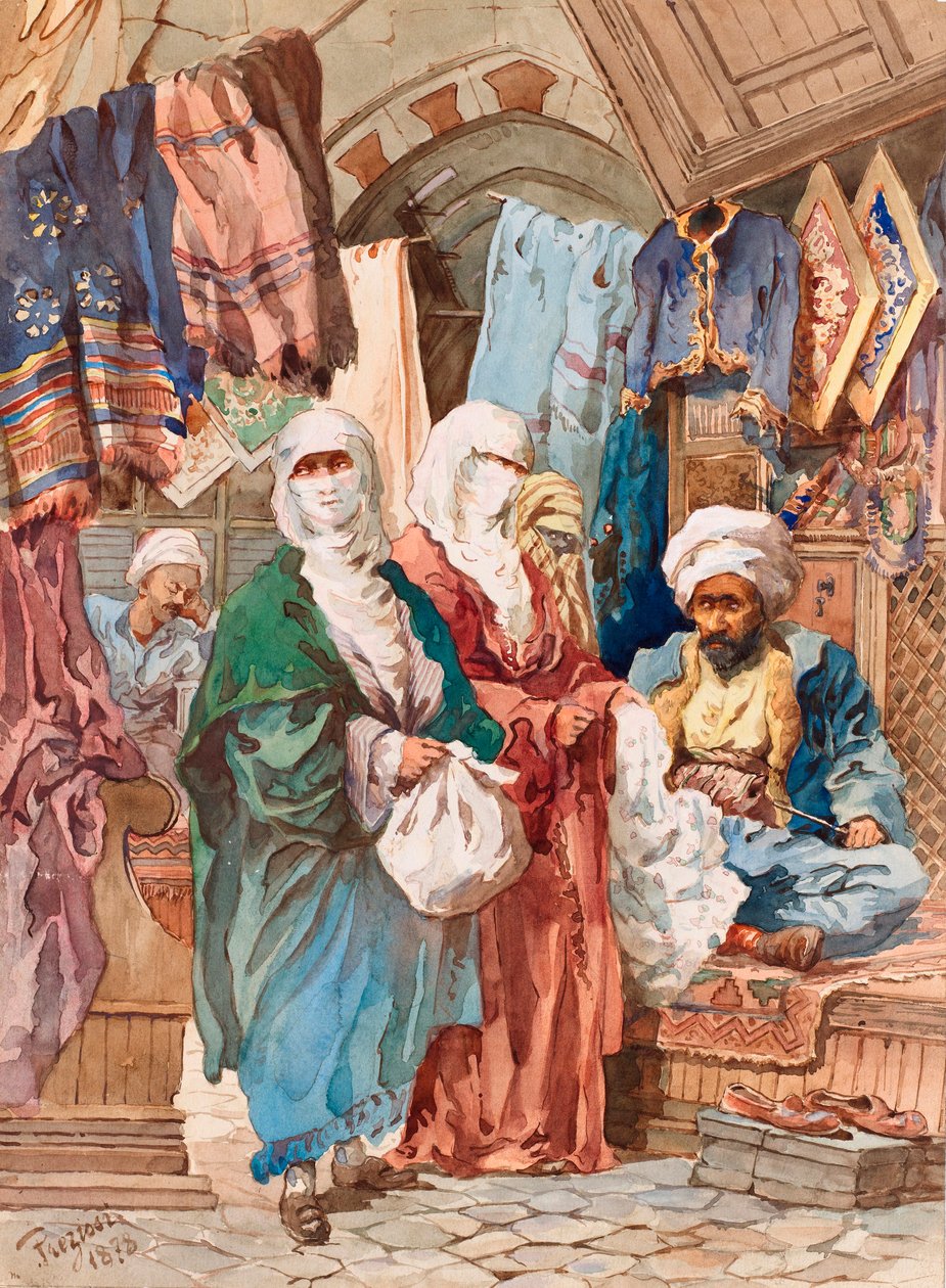Il bazar della seta da Amadeo Preziosi