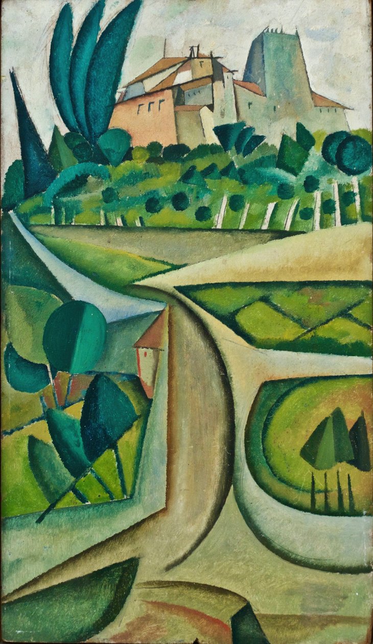 Paesaggio di Manhufe da Amadeu de Souza Cardoso
