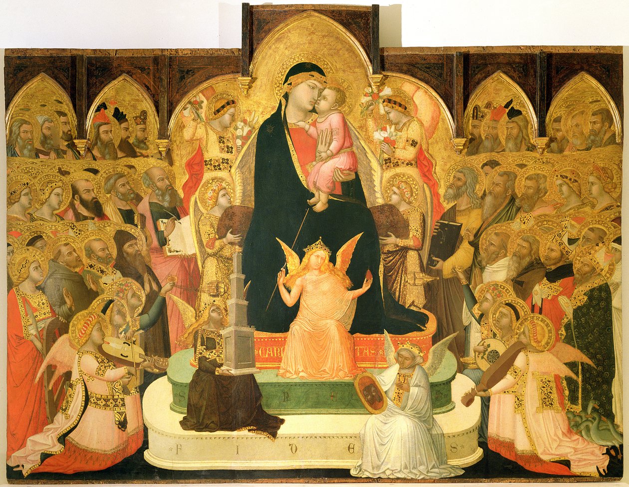 Maestà da Ambrogio Lorenzetti