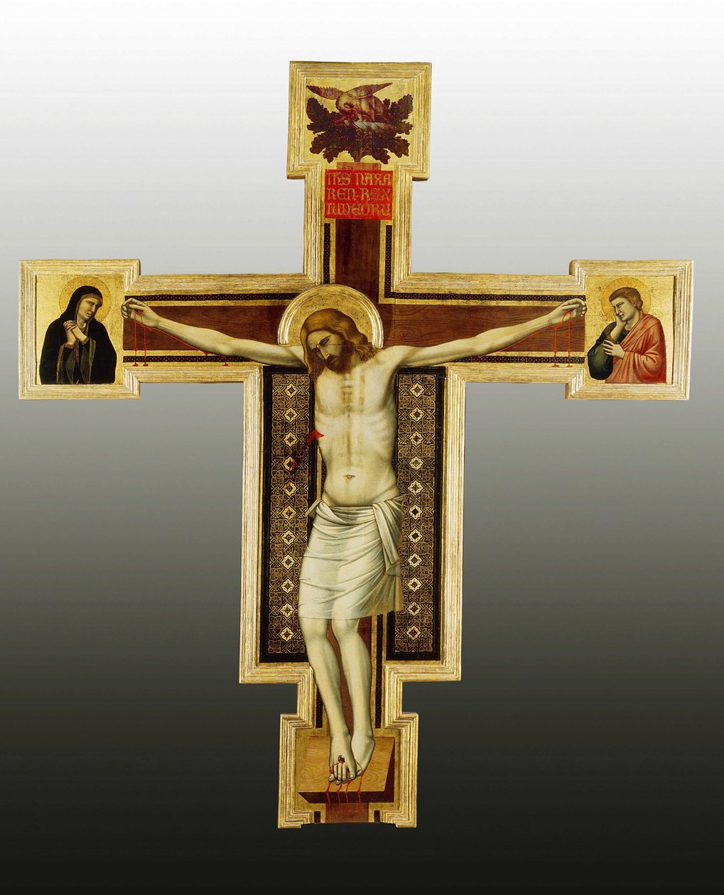 Crocifissione, XIV secolo (dettaglio) da Ambrogio Bondone (workshop) Giotto