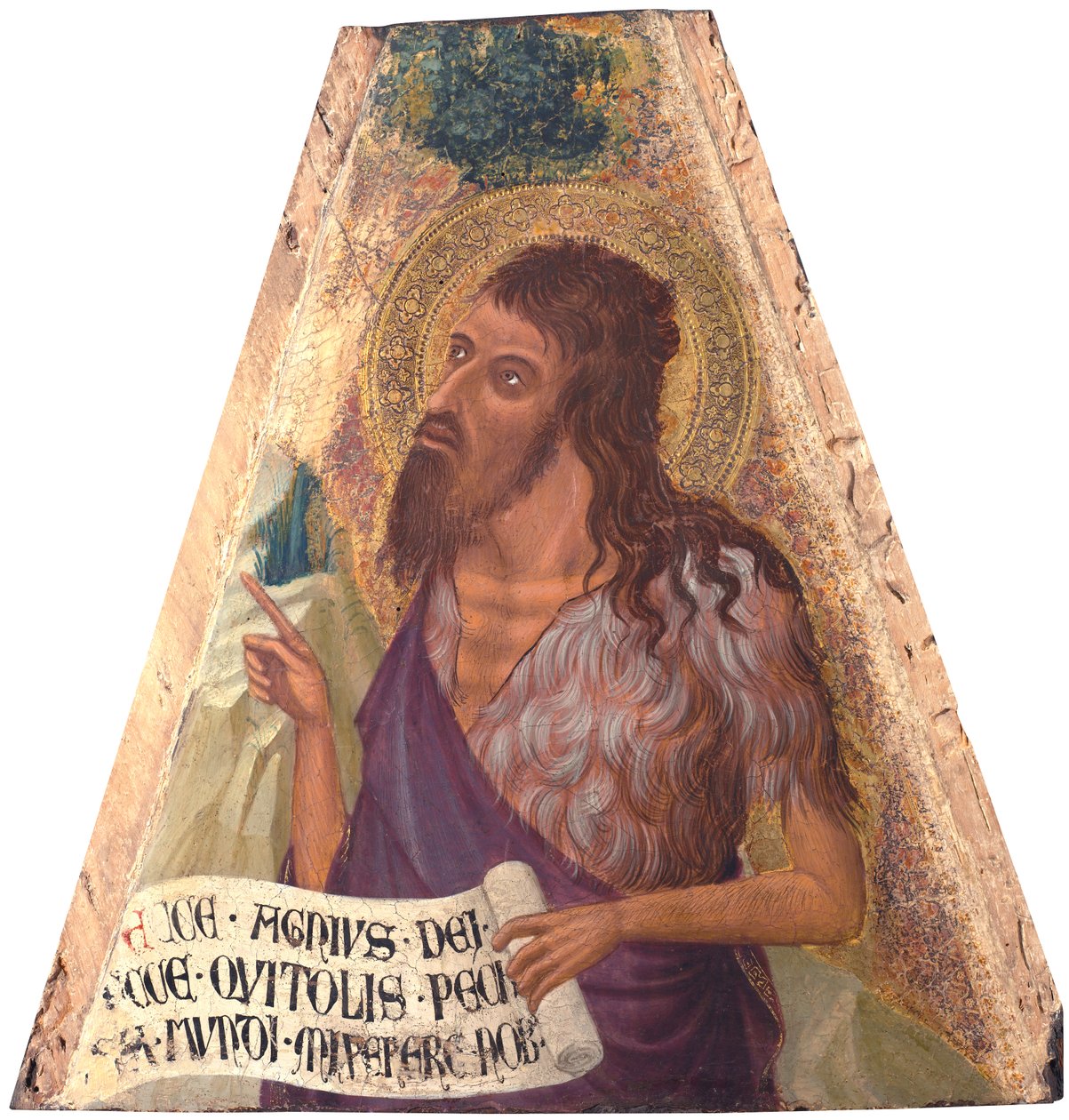San Giovanni Battista da Ambrogio Lorenzetti