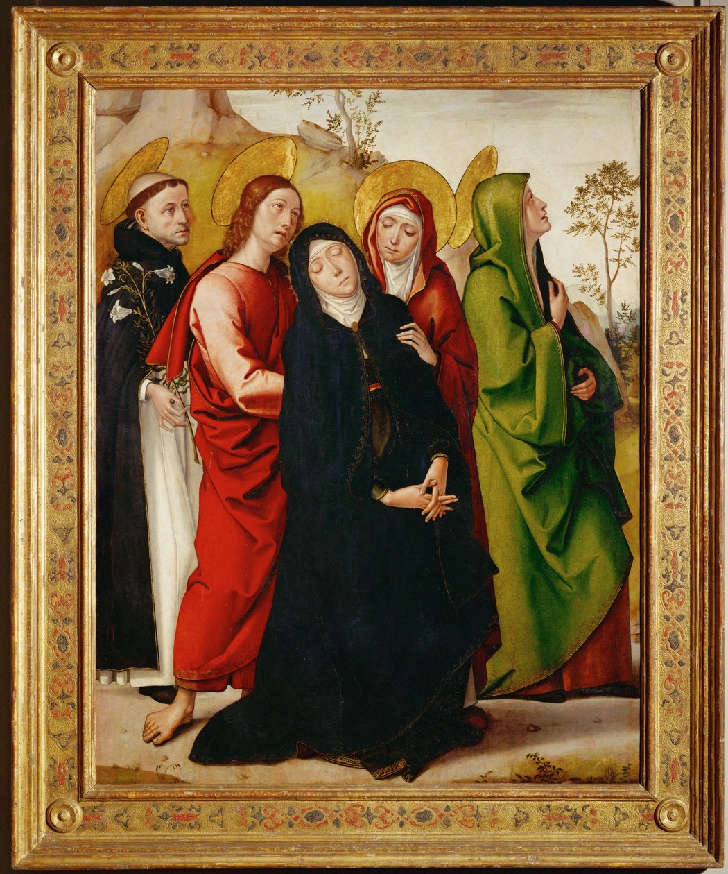 Santa Maria sotto la croce ... da Ambrogio da Fossano (c.1460 1523)