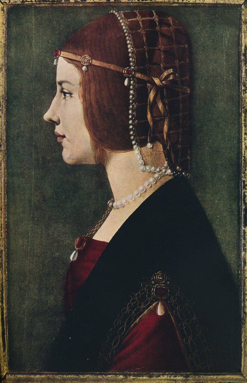 Ritratto di una Giovane Ragazza, c1490, 1936 da Ambrogio de Predis