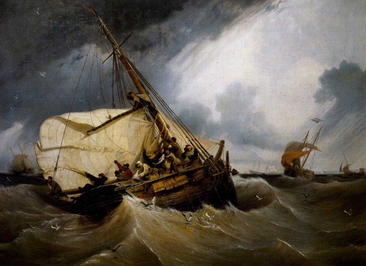 Pesca del merluzzo da Ambroise Louis Garneray