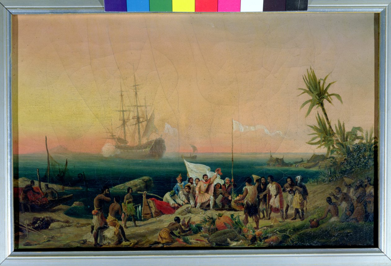 Jean de Bethencourt (c.1360-1425), navigatore normanno, scopre l