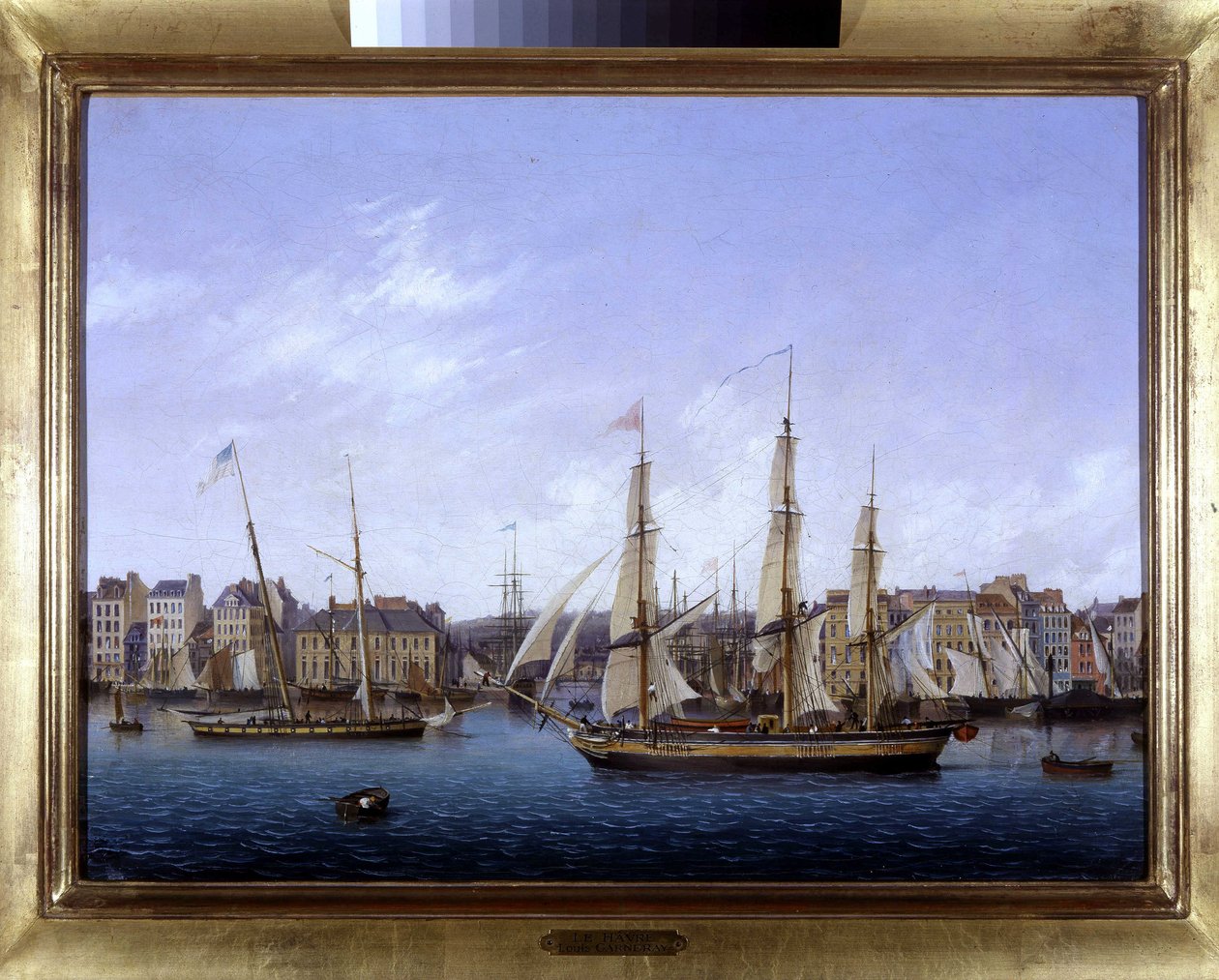 Il porto di Le Havre, di Louis Garneray, circa 1820 da Ambroise Louis Garneray