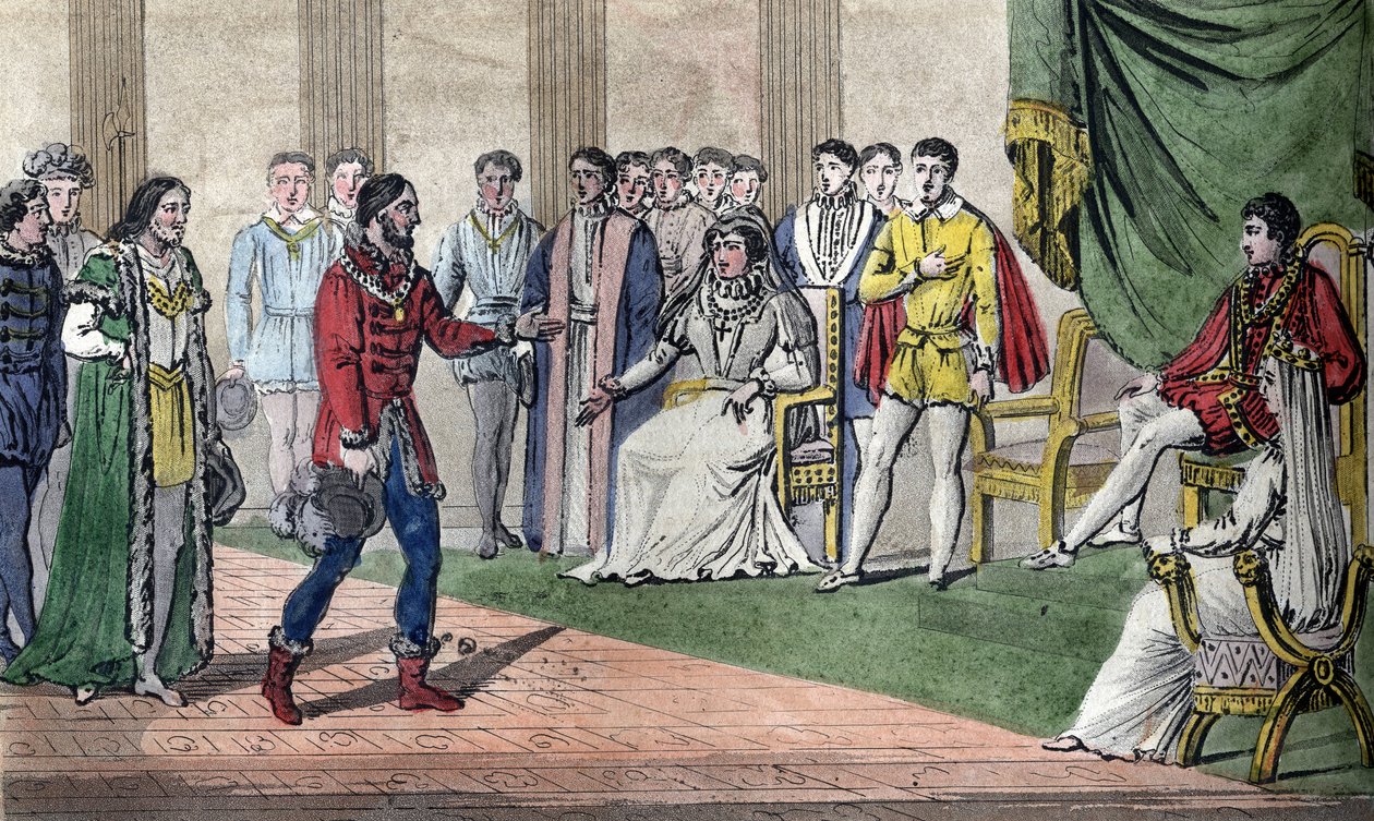 Carlo IX (1550-74) è informato dalla Dieta che suo fratello Enrico d