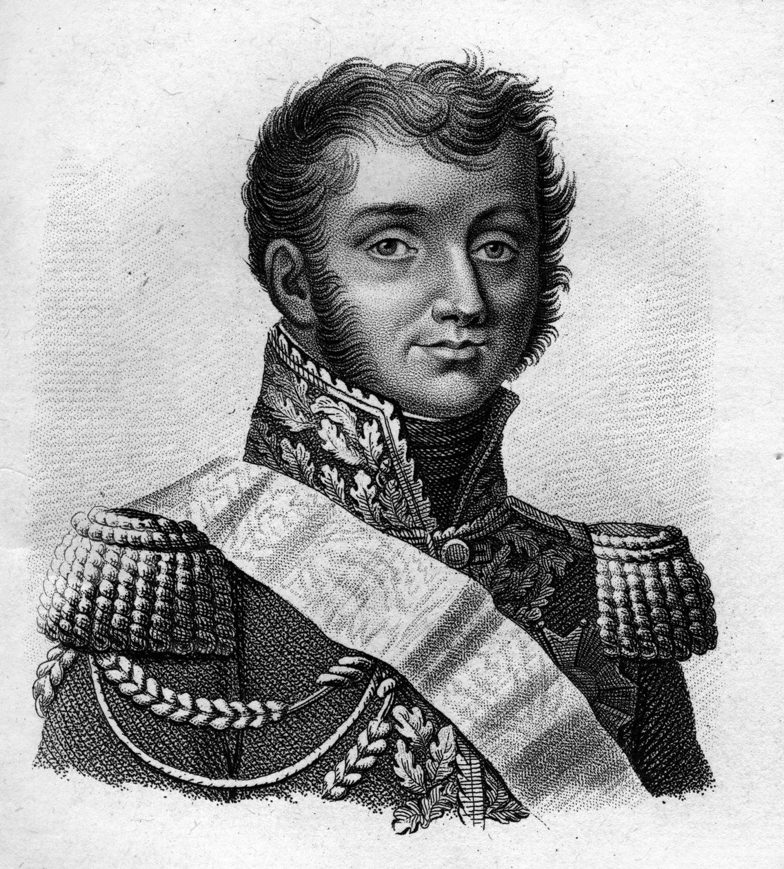 Conte Henri Gatien Bertrand (1773-1844), generale francese. Inciso da Ambroise Tardieu nel 1818. Collezione Stella da Ambroise Tardieu