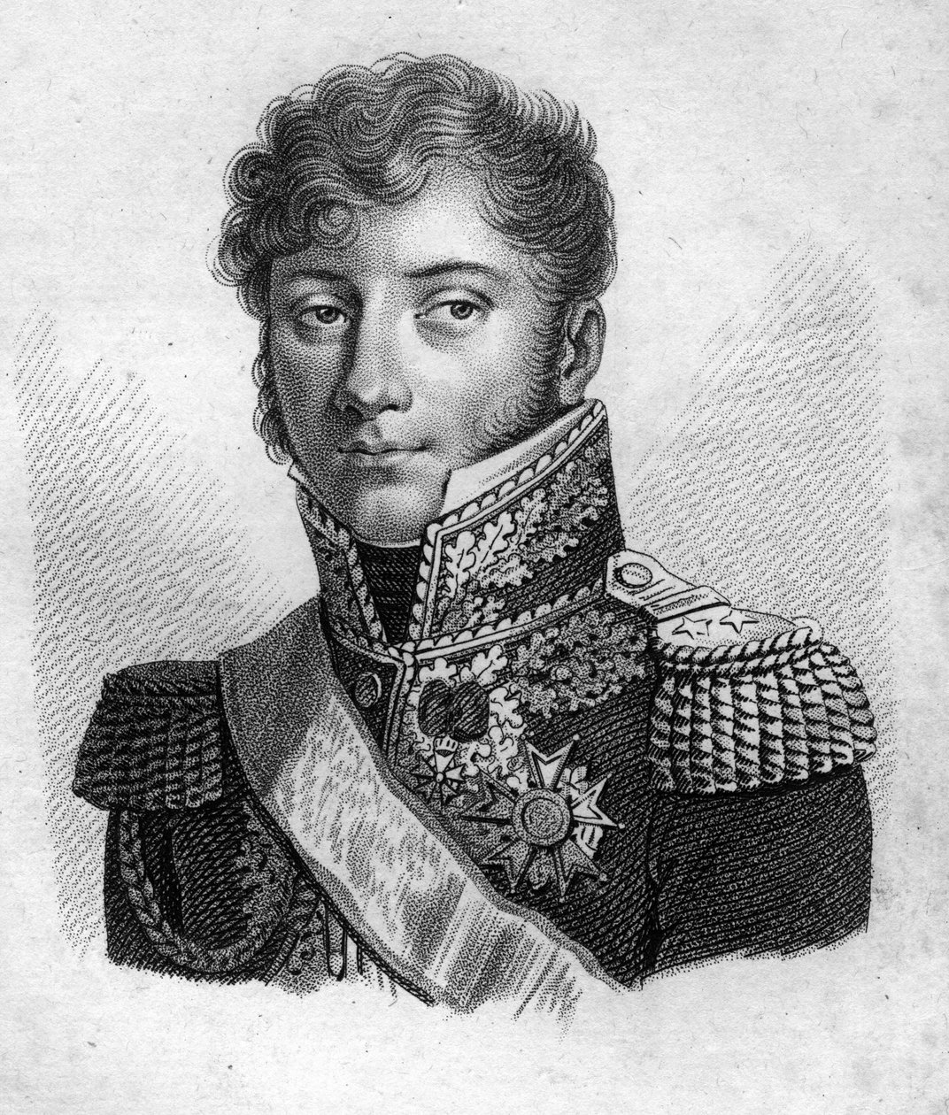 Generale di Montholon. Charles Tristan, conte di Montholon, generale francese (1783-1853) - in 