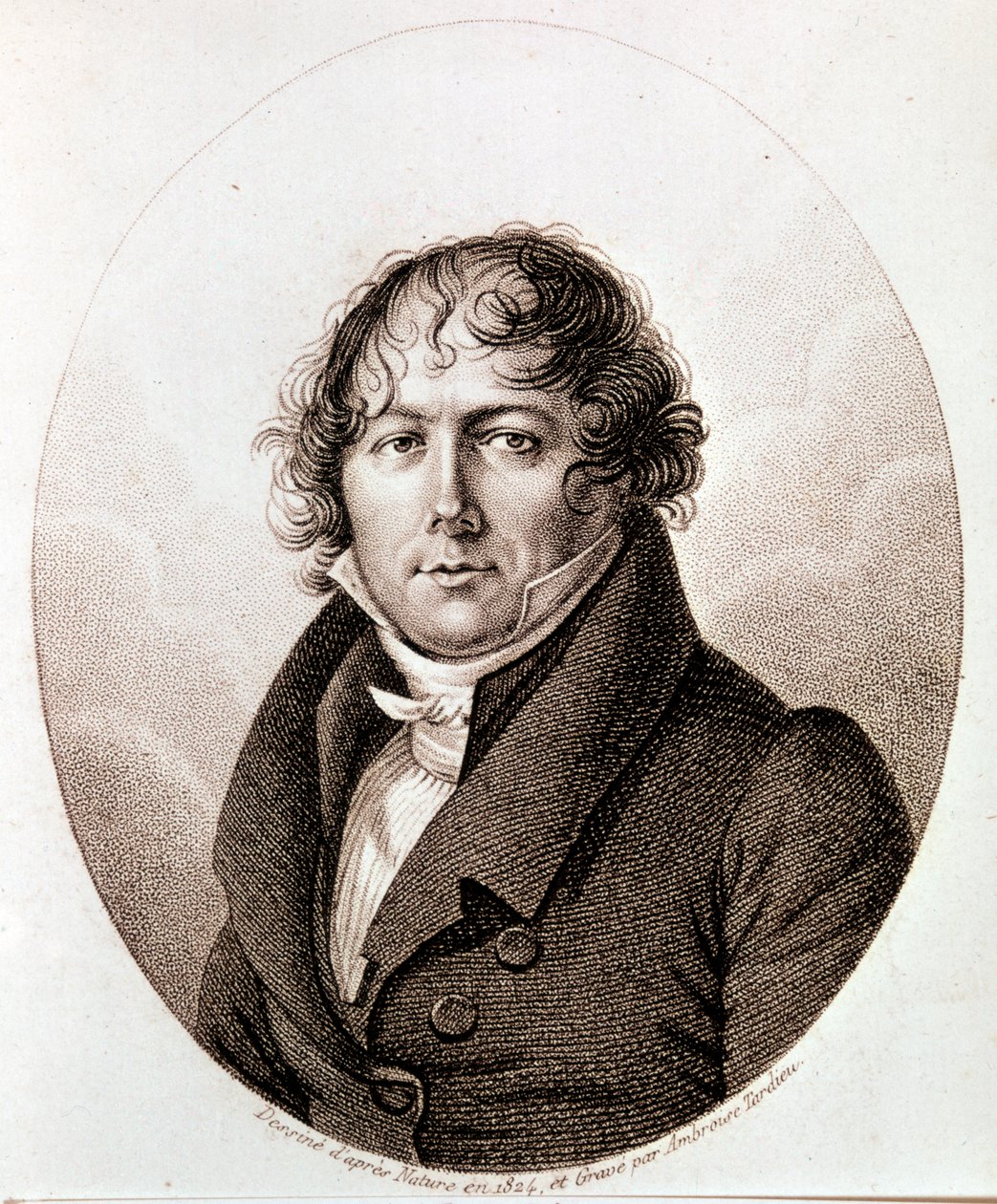 Ritratto di Jean-Baptiste Biot da Ambroise Tardieu