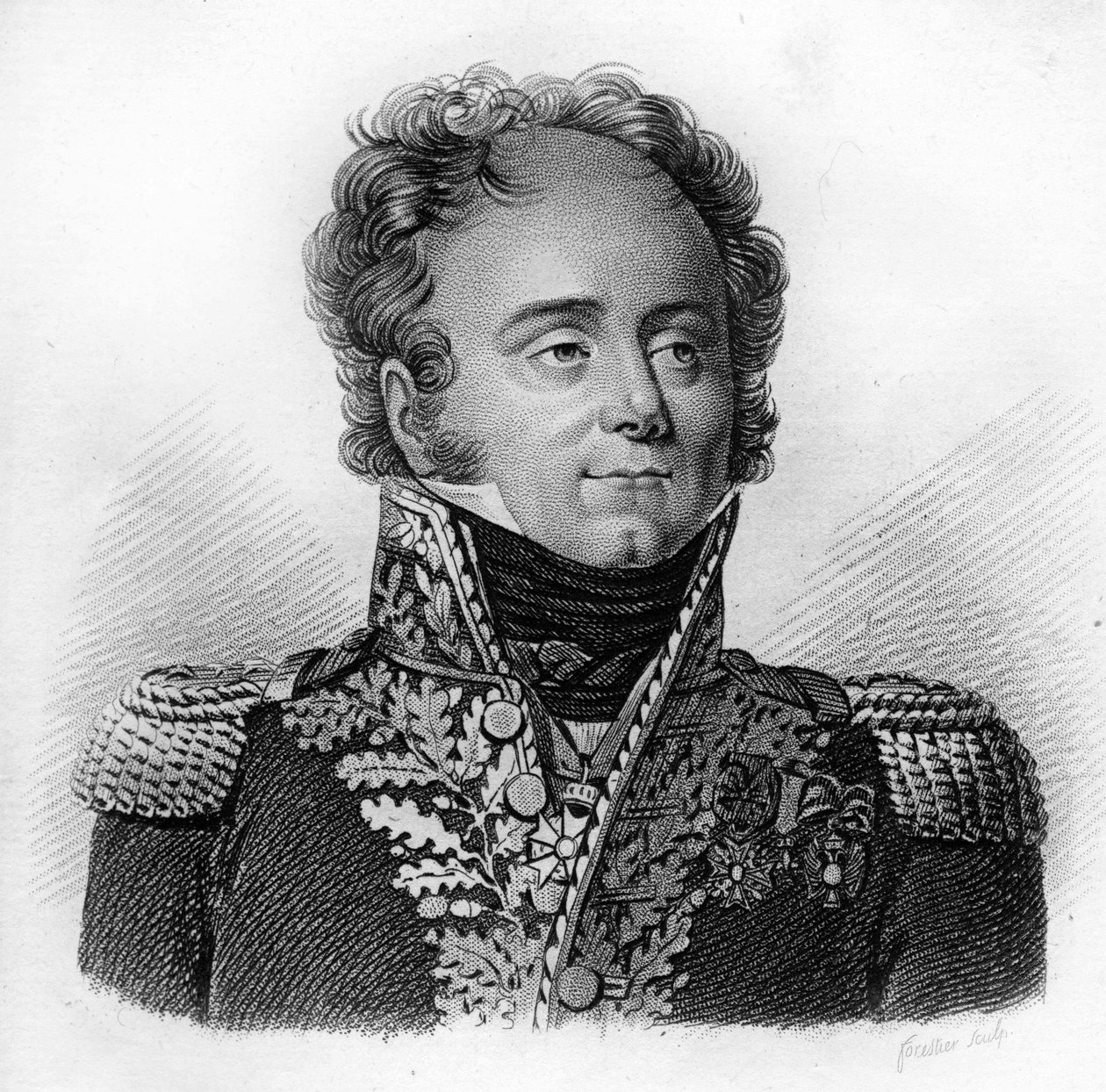 Sigismond, Frédéric Berckheim. Inciso da Ambroise Tardieu nel 1818. Collezione Stella da Ambroise Tardieu