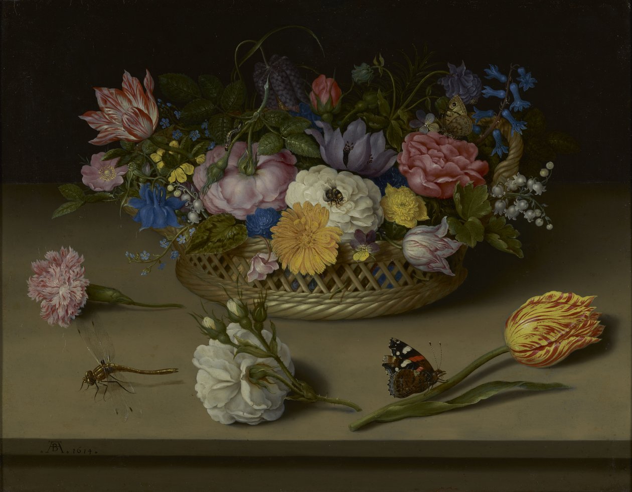 Natura morta di fiori da Ambrosius the Elder Bosschaert