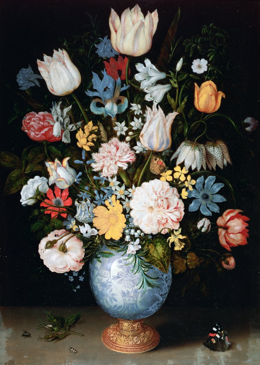 Bouquet di fiori, 1609 da Ambrosius the Elder Bosschaert