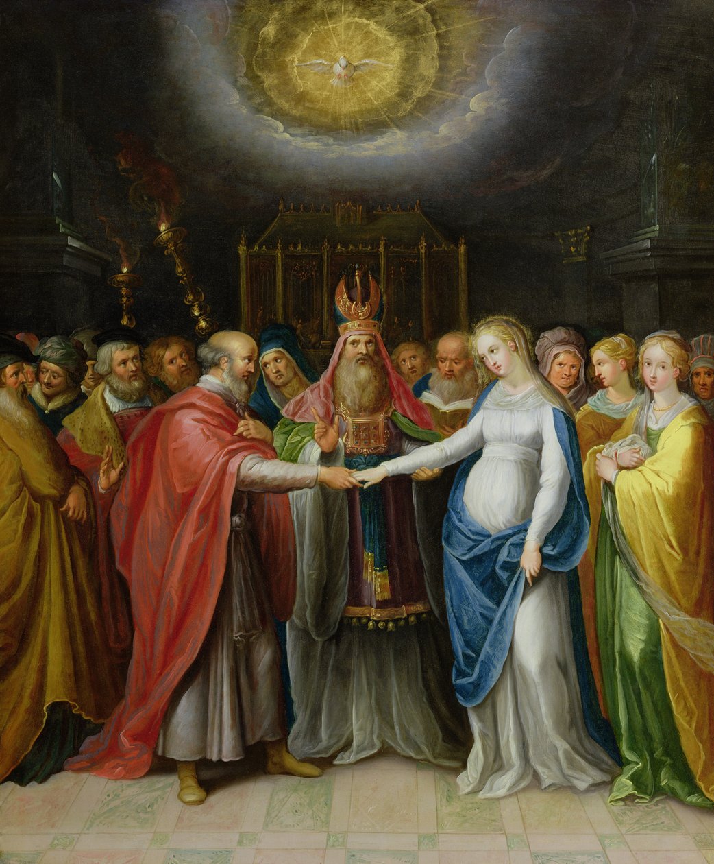 Sposalizio della Vergine da Ambrosius II Francken or Franck