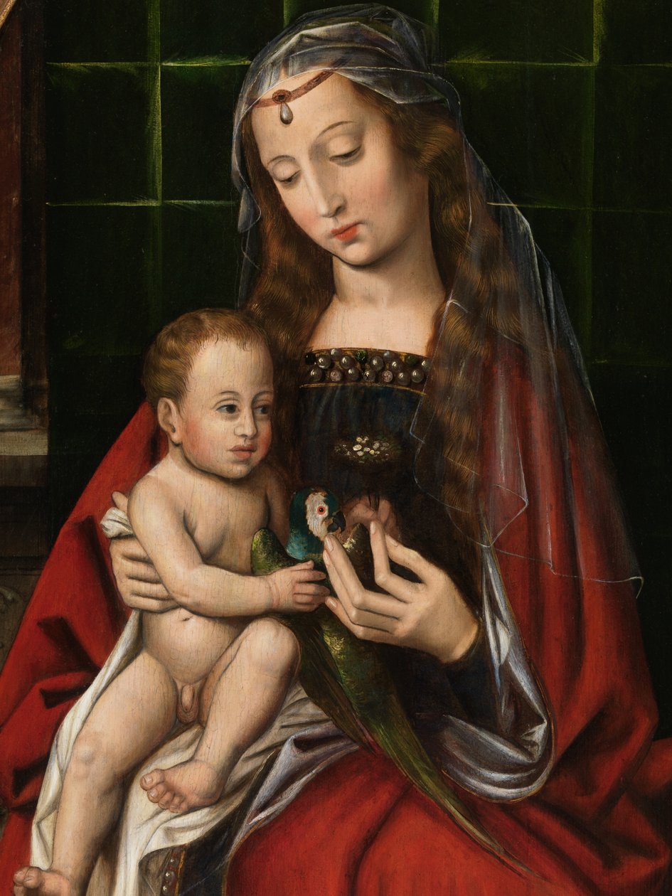 Madonna (dettaglio) da Ambrosius Benson