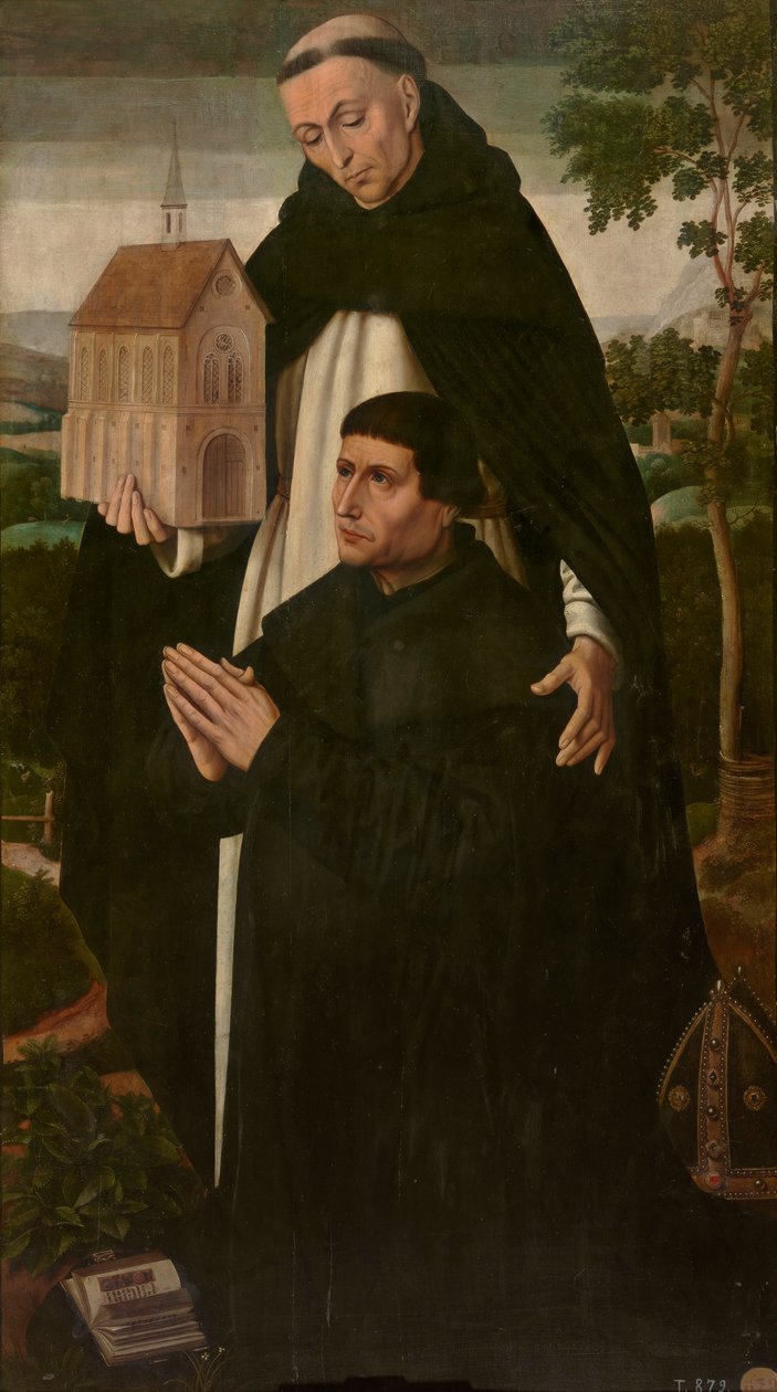 San Tommaso e un donatore da Ambrosius Benson