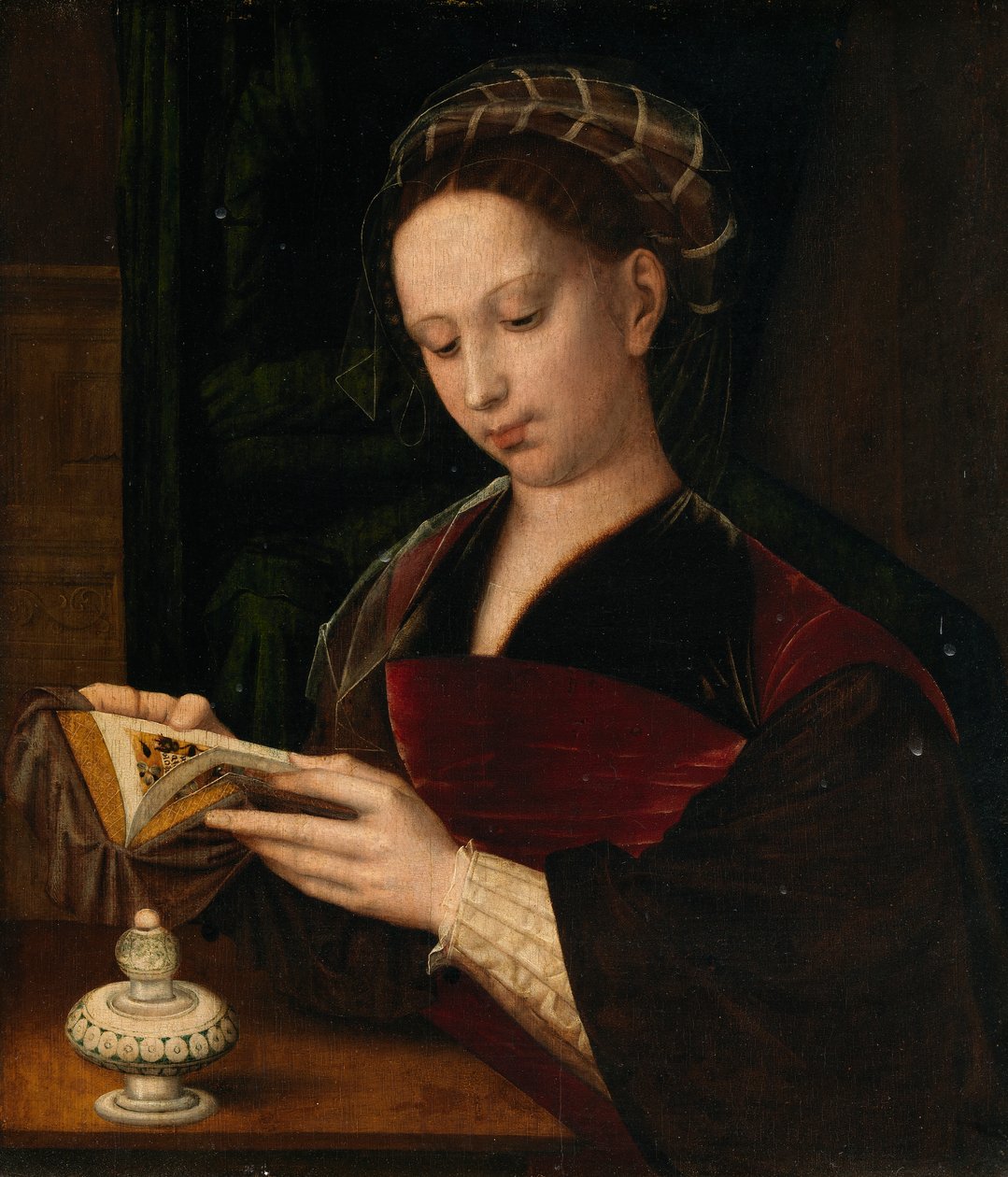 La lettura di Magdalen da Ambrosius Benson